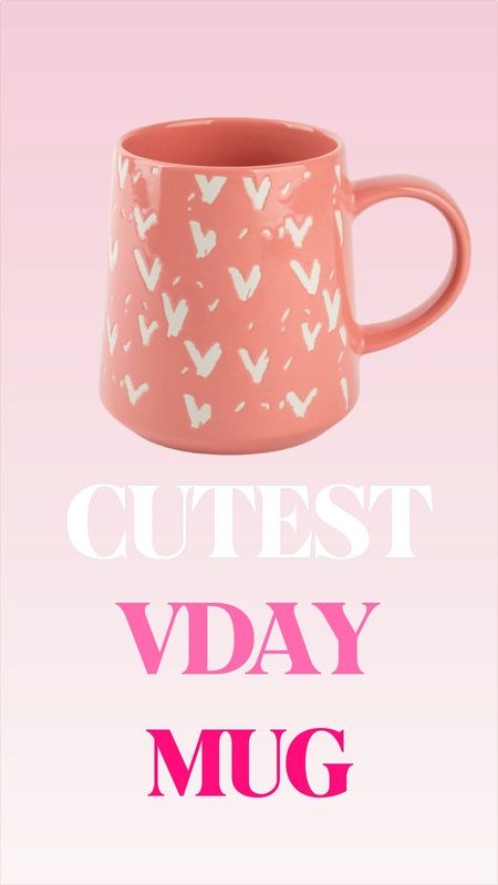 The cutest Valentine’s Day mug 💕💕 

#LTKhome #LTKSeasonal #LTKMostLoved