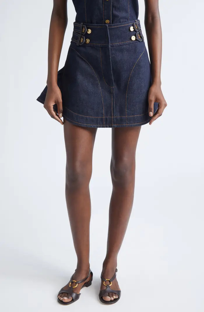 Denim Cargo Miniskirt | Nordstrom
