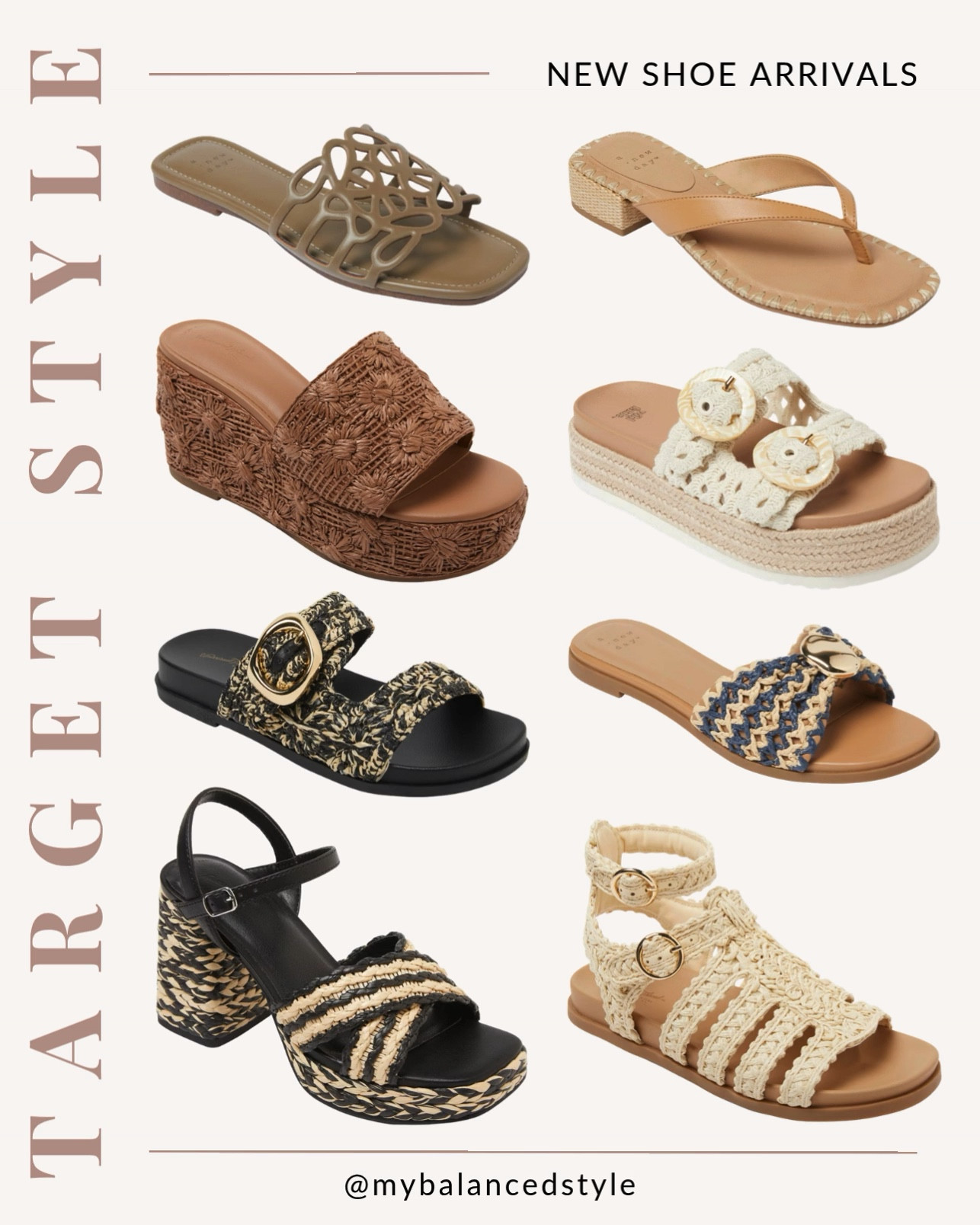 Target summer shoe arrivals

summer sandals everyday wear
chic strappy heels outfit
comfortable walking sandals
platform sandals trendy look
minimalist slide sandals style
neutral wedges summer outfit
beach ready flip flops
espadrilles casual chic vibe
lightweight sneakers warm weather

#LTKSaleAlert #LTKSeasonal