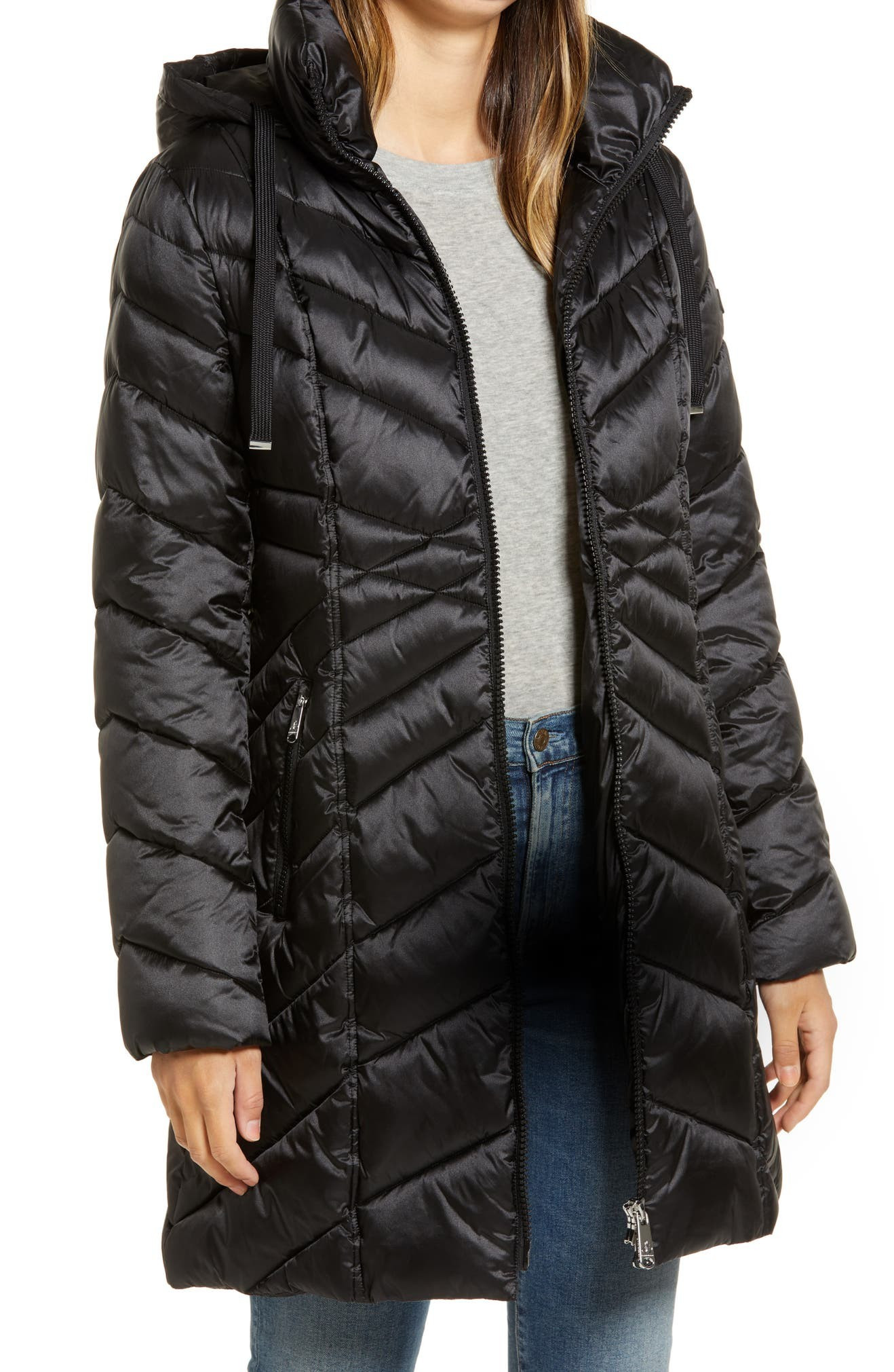 Sam Edelman Walker Hooded Puffer Coat | Nordstrom | Nordstrom