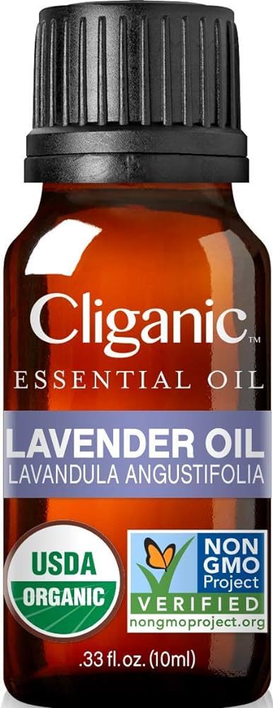Cliganic USDA Organic Lavender Essential Oil - 100% Pure Natural Undiluted, for Aromatherapy Diff... | Amazon (US)