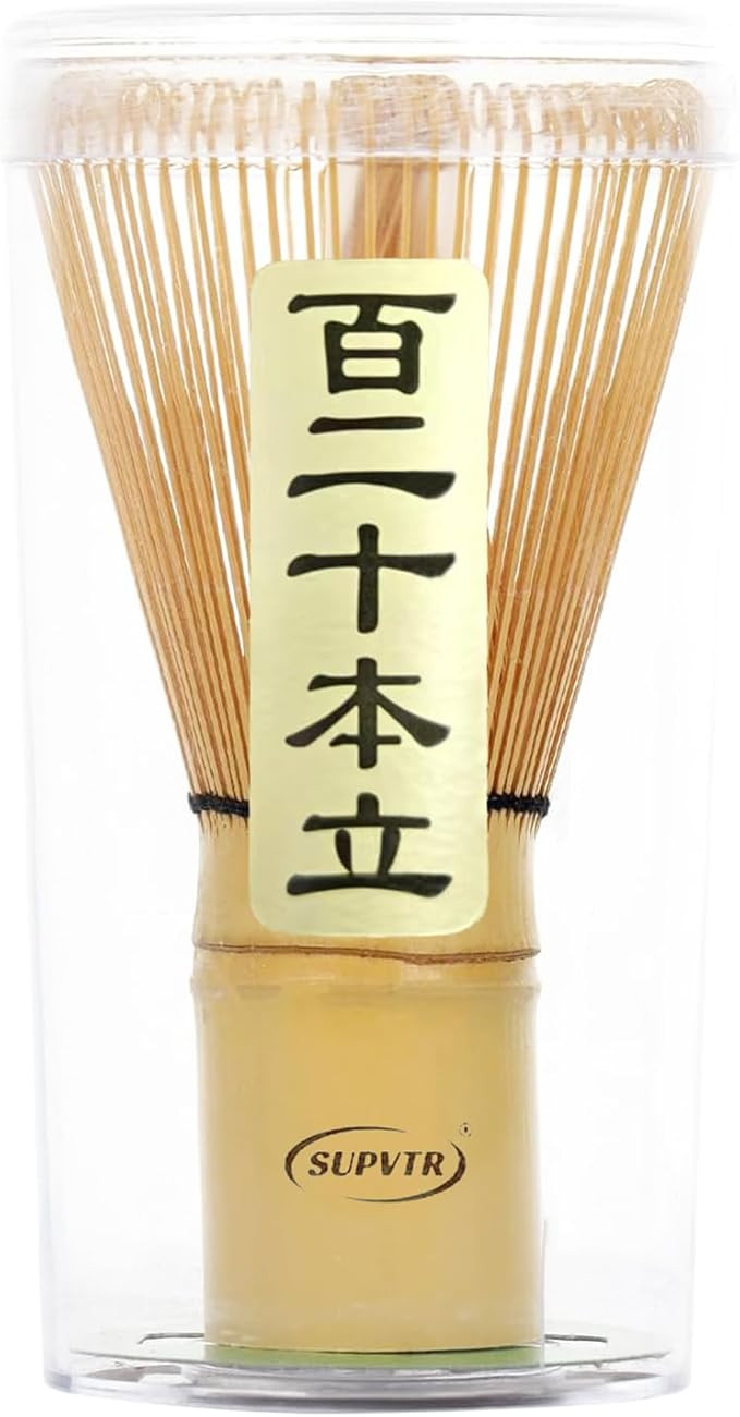 Matcha Whisk 120-Prong Bamboo Matcha Whisk Set for Matcha Powder - Authentic Traditional Japanese... | Amazon (US)