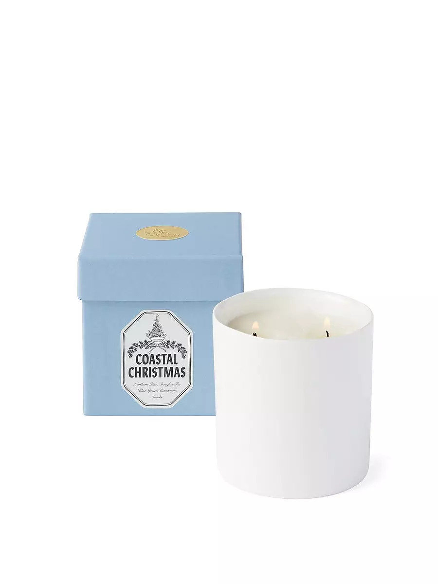 Coastal Christmas Candle by Alla Costa | Serena and Lily