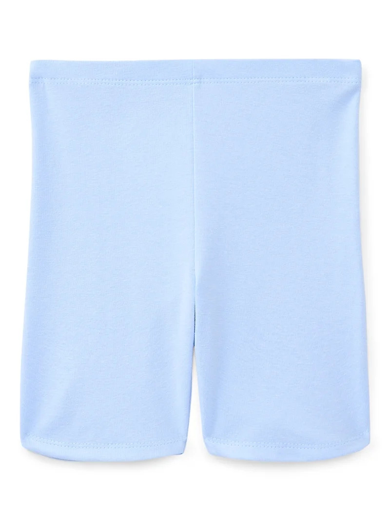 Wonder Nation Toddler Girls Bike Shorts, Sizes 18M-5T | Walmart (US)