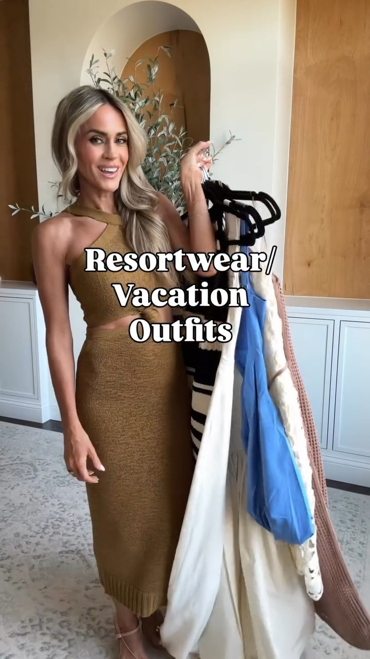 Resortwear / vacation outfits for your next trip! Gorgeous beachy dresses, linen jumpsuit, crochet dresses and more! 

Vacation outfits, vacation dresses, beach outfits, resortwear style, vacation style #vacationdress #beachoutfits

#LTKmomlife #LTKgrwm #LTKootd