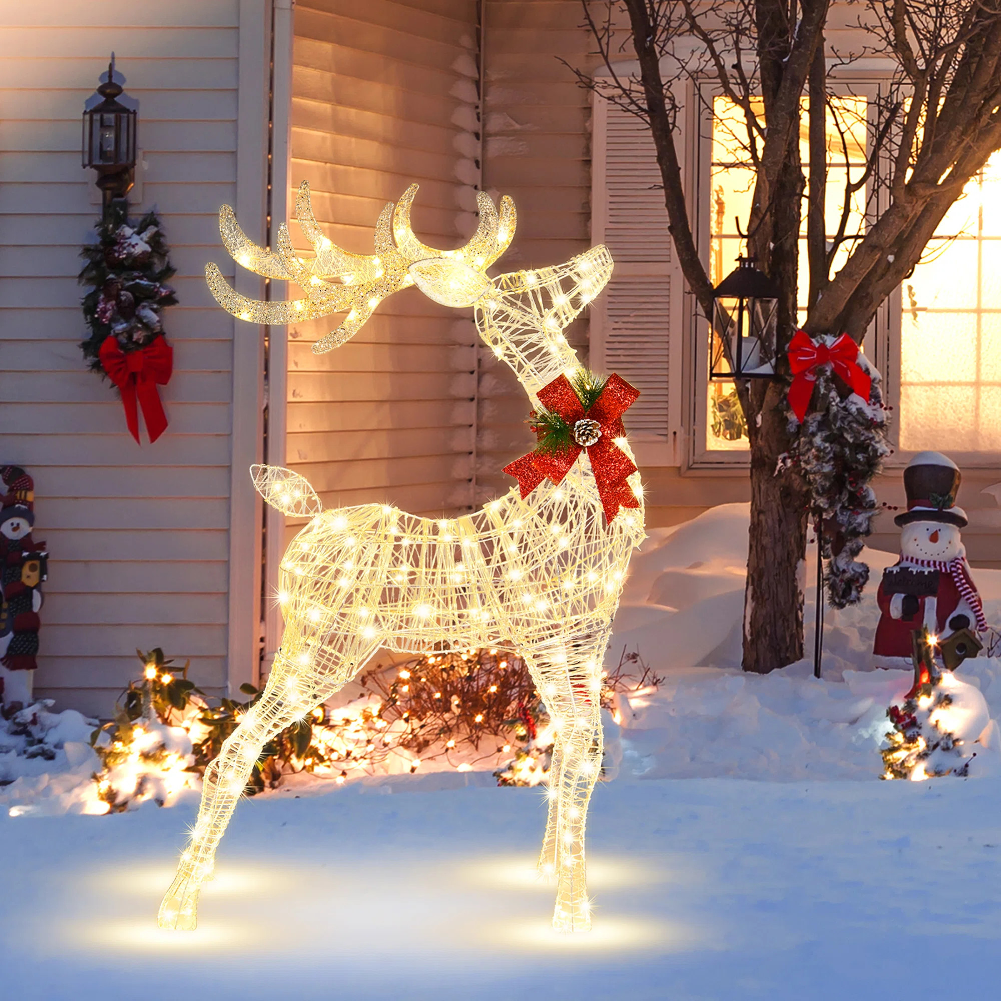 The Holiday Reindeer Lighted Display | Wayfair North America