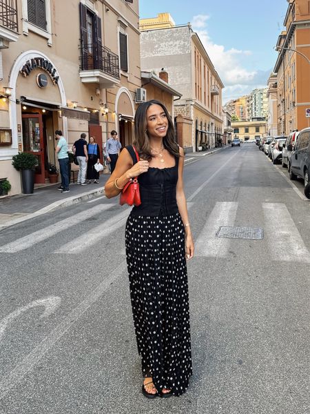 Vespa tour and dinner in Rome outfit. ❤️ size S corset tank XS polka dot pants 




Rome outfit
Italy outfit
Europe outfit
Summer outfit 

#LTKStyleTip #LTKFindsUnder100