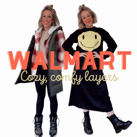 #walmart cozy, comfy layers 💛💛💛
LOVE these easy outfits!
#walmartpartner #walmartfashion

#LTKSeasonal #LTKHoliday #LTKfit