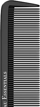 Professional 8.8 Inch Tail Comb (2 Pack) - Black Carbon Fiber And Stainless Steel Pintail - Anti ... | Amazon (US)