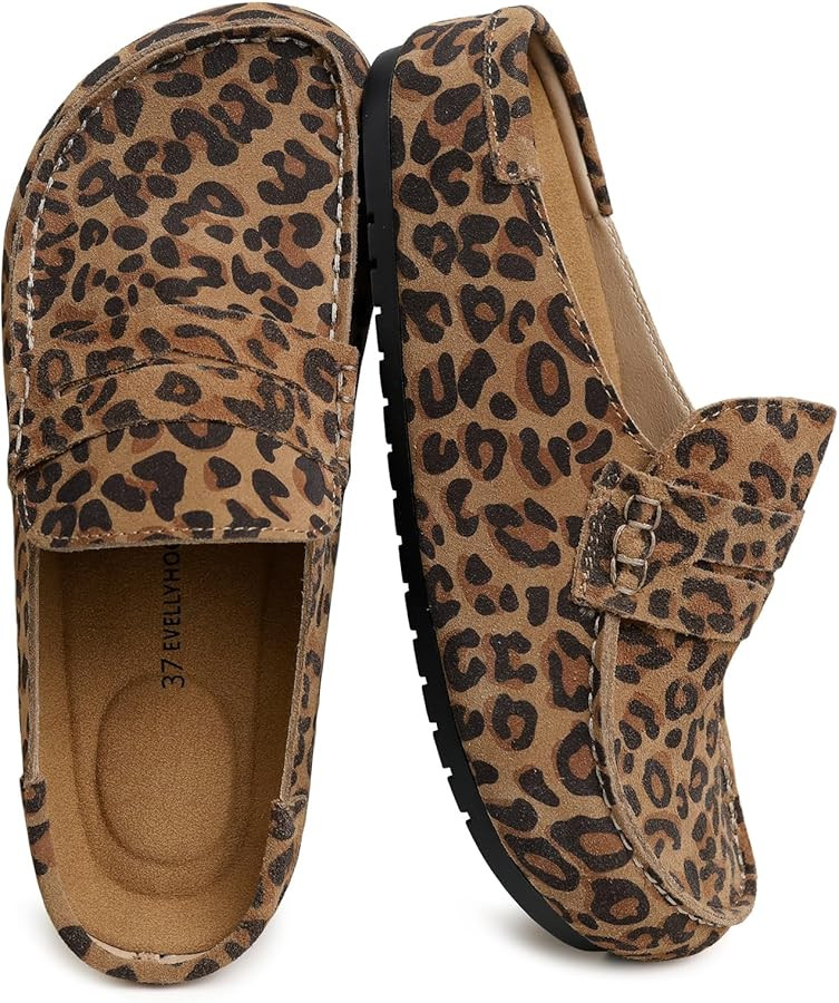 EVELLYHOOTD Lofel |Womens Mens Clogs for Nurses & All-Day Standing | Genuine Suede Memory Foam Ar... | Amazon (US)