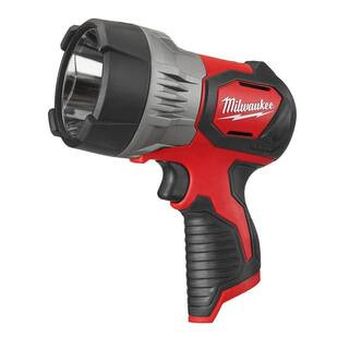 Milwaukee M12 12-Volt Lithium-Ion Cordless 750-Lumen TRUEVIEW LED Handheld Spotlight (Tool-Only) ... | The Home Depot