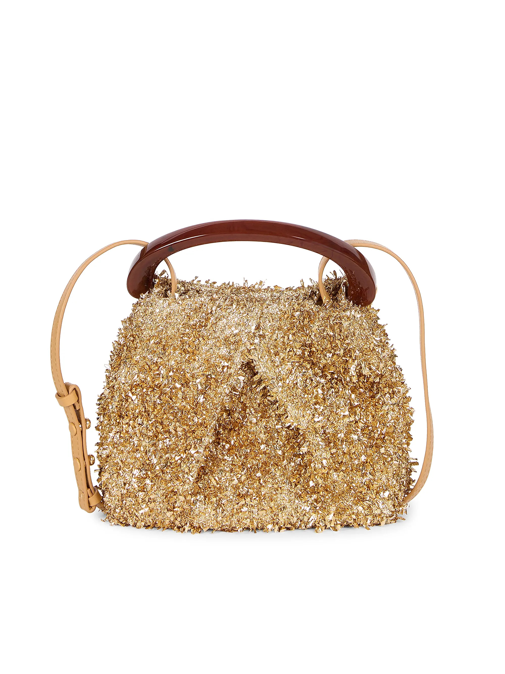 Crisp Metallic Crossbody Bag | Saks Fifth Avenue