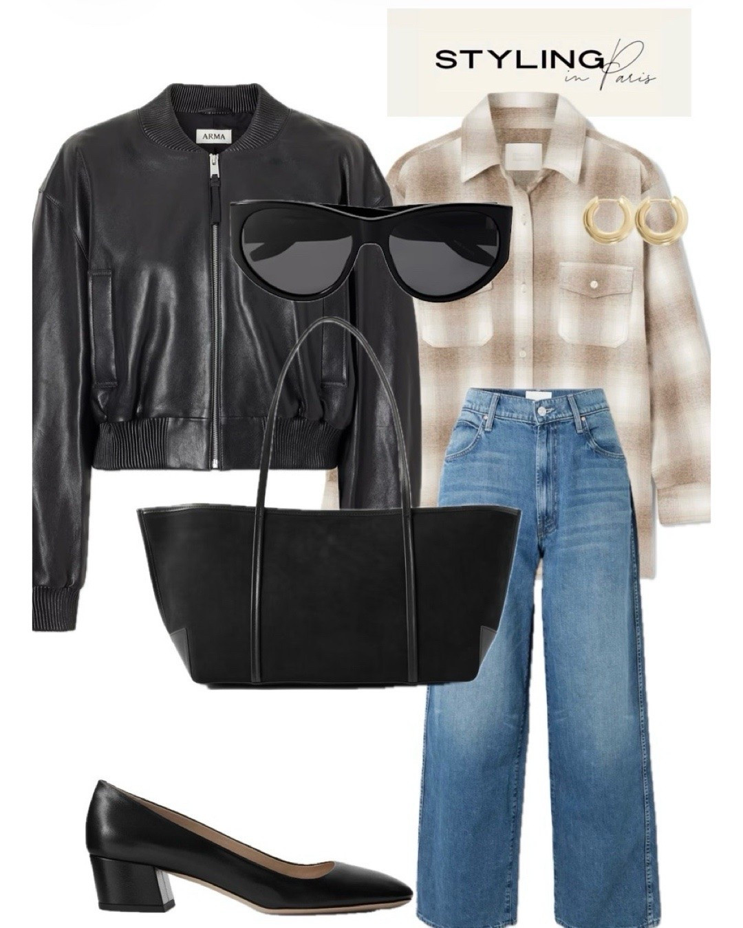 One of my favorite parts of styling is styling always casual pieces with more formal ones. Take for example this gorgeous pair of mid heels from Gabriela Hearst pair with a very sporty casual shirt. The internet loves to call it chic, I always say it’s so cool.

#LTKfrance #LTKFashionMonth #LTKeurope