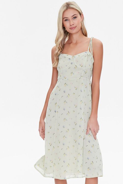 Gauzy Floral Print Dress | Forever 21 (US)