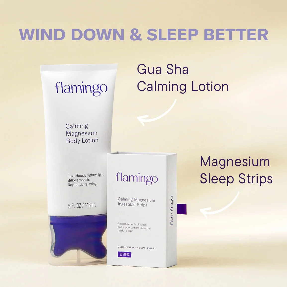 Calming Magnesium Dual-Action Kit | Flamingo