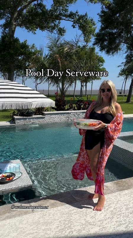 New Walmart finds! #walmartpartner Pool party must haves, Veggie searching tray, patio finds, melamine serving bow, Walmart home, patio decor, pool things, weather proof patio, patio serveware summer finds, summer home 

#LTKVideo #LTKHome #LTKSeasonal