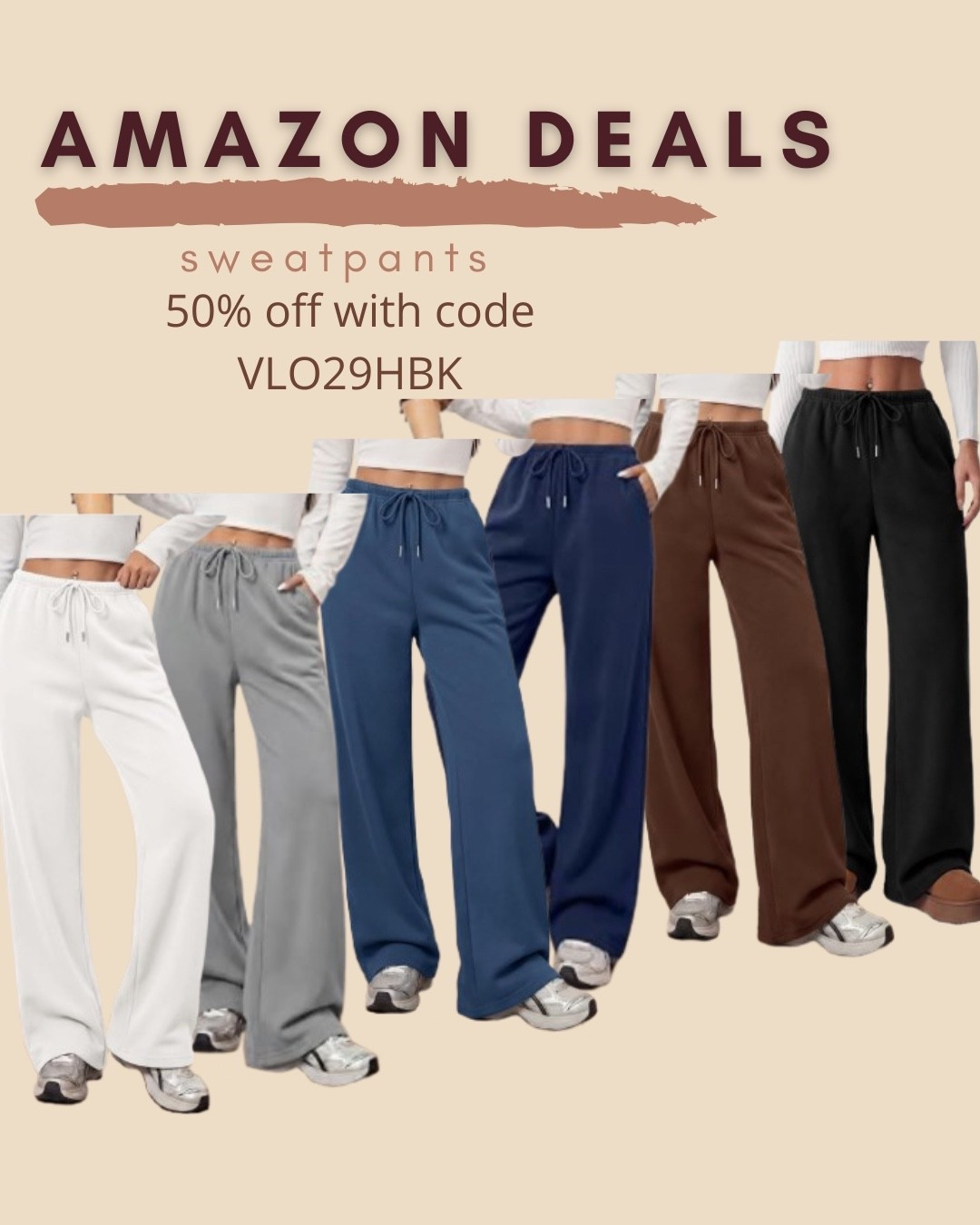 $17 ends 8/11

Amazon fashion
Amazon deals
Sweatpants
Jogger pants
Wide leg pants
Lounge wear

#LTKSaleAlert