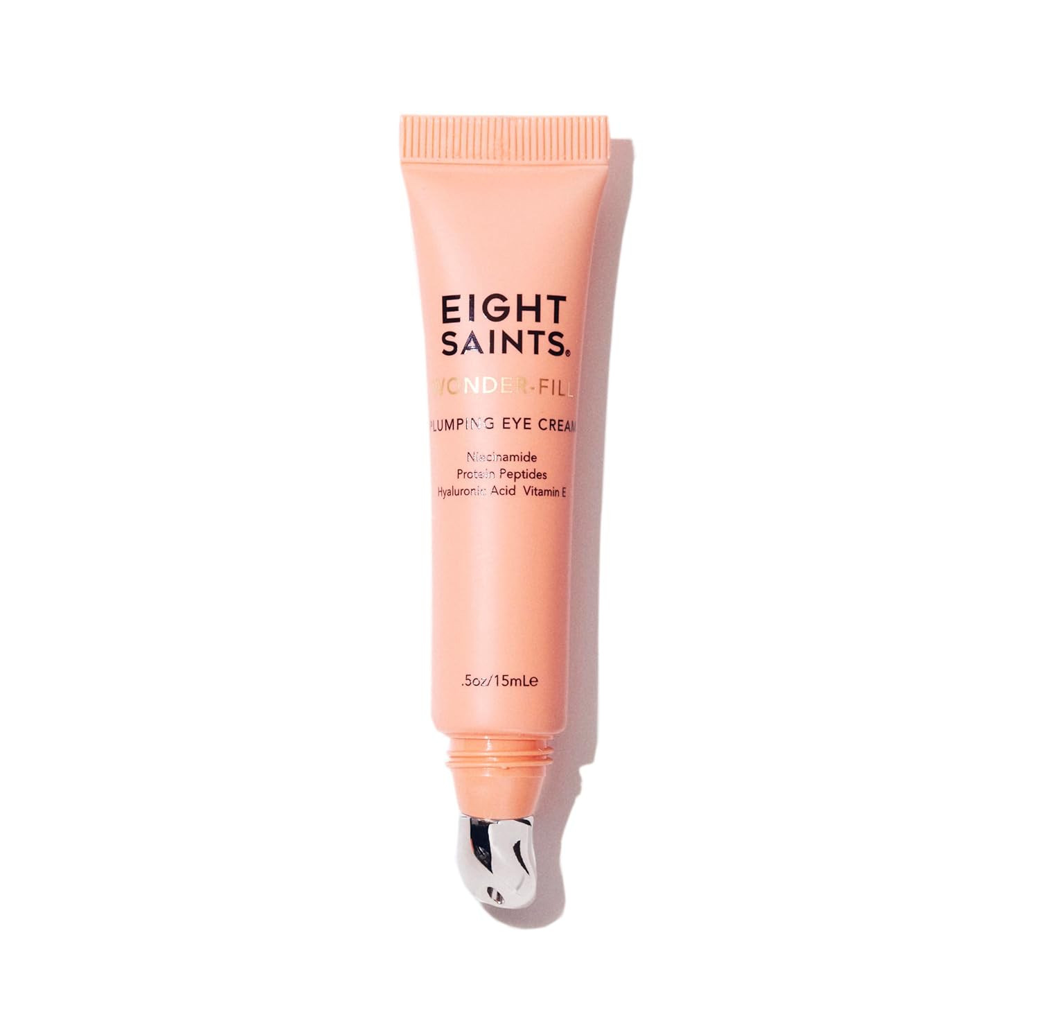 Eight Saints Wonder-fill Plumping Eye Cream, Natural and Organic Anti Aging Under Eye Cream to Plump Skin, Reduce Wrinkles, Fine Lines, and Under Eye Bags, Dark Circles Under Eye Treatment, 0.5 Ounces | Amazon (US)
