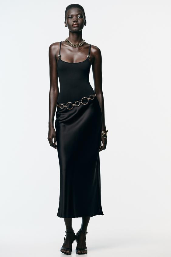 SEASHELL POLYAMIDE BODYSUIT | Zara US