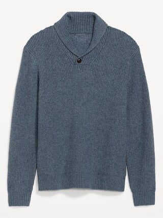 Textured-Knit Shawl-Collar Sweater for Men | Old Navy (US)