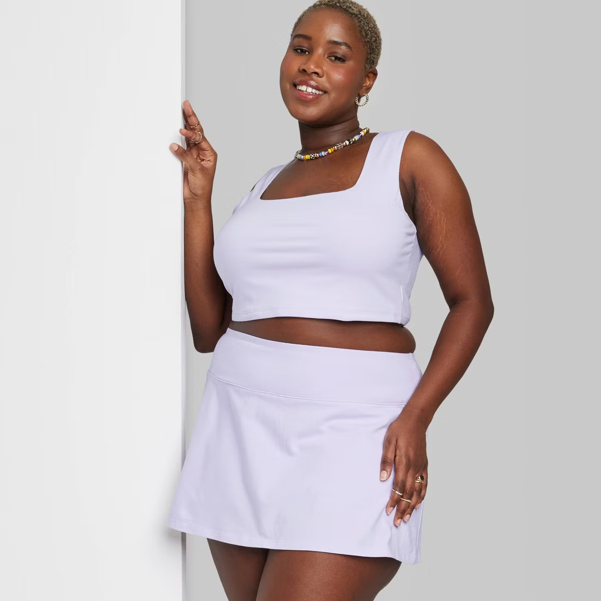 Women's Square Neck Tiny Tank Top - Wild Fable™ | Target