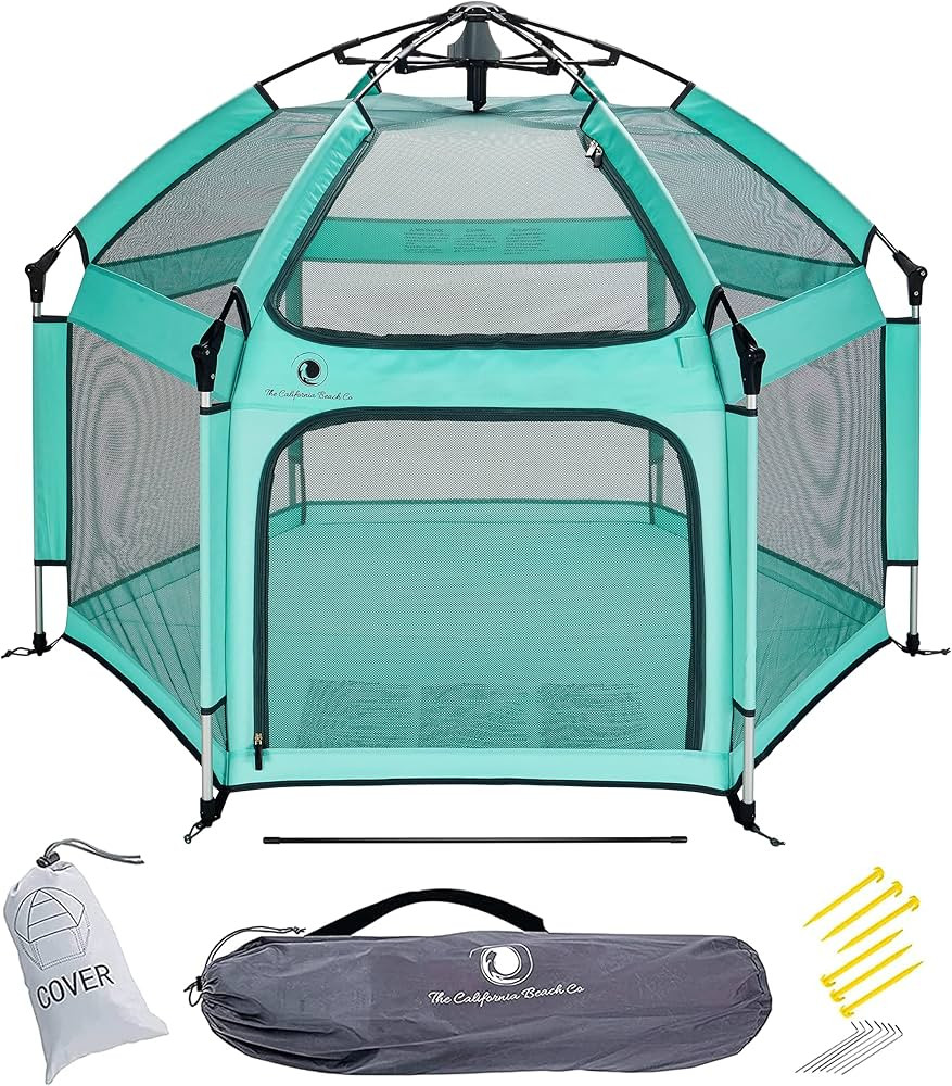 POP 'N GO Baby Playpen - Indoor & Outdoor Playpen for Babies and Toddlers - Baby Beach Tent, Fold... | Amazon (US)