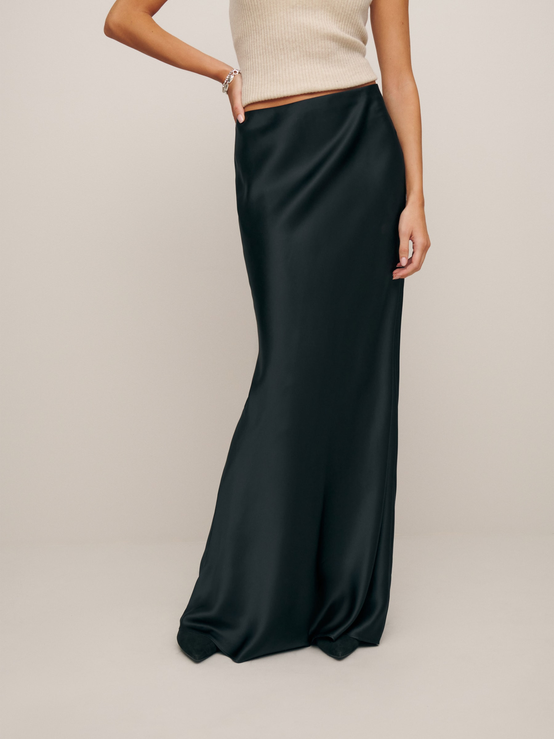 Bella Silk Skirt | Reformation (Global)