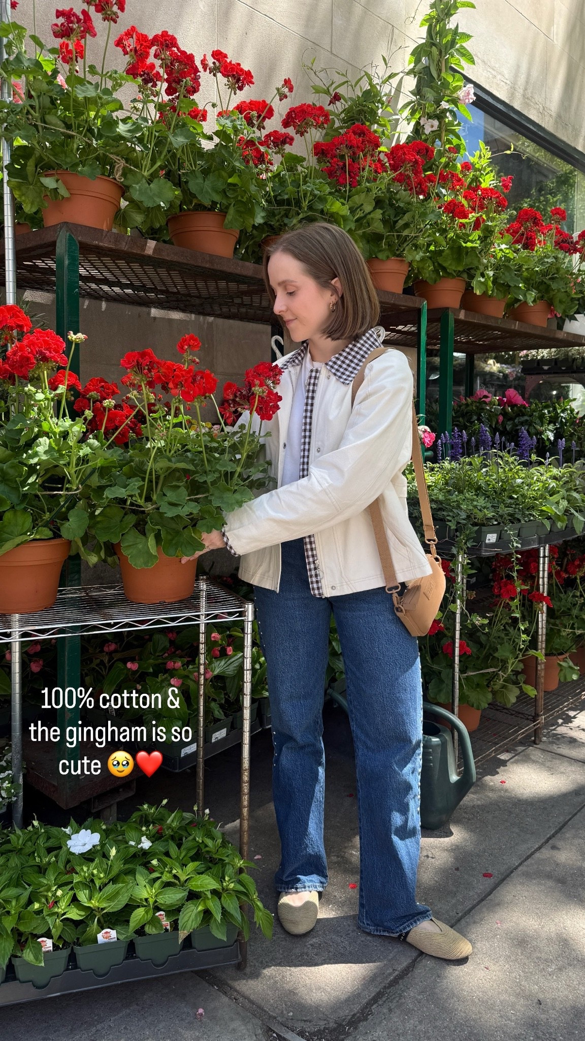 Spring ootd
Gingham cotton barn jacket very lightweight and unlined for spring and summer! Wearing xs for a boxy fit

#LTKootd #LTKmorningroutine #LTKdayinmylife