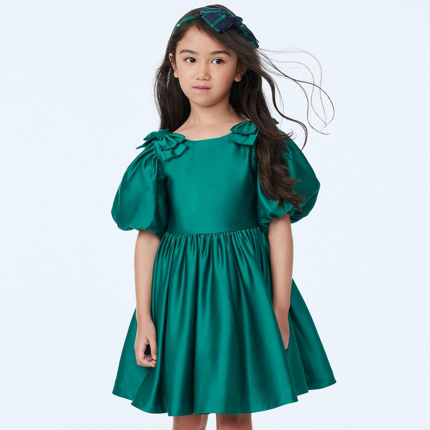 The Satin Holiday Dress | Janie and Jack