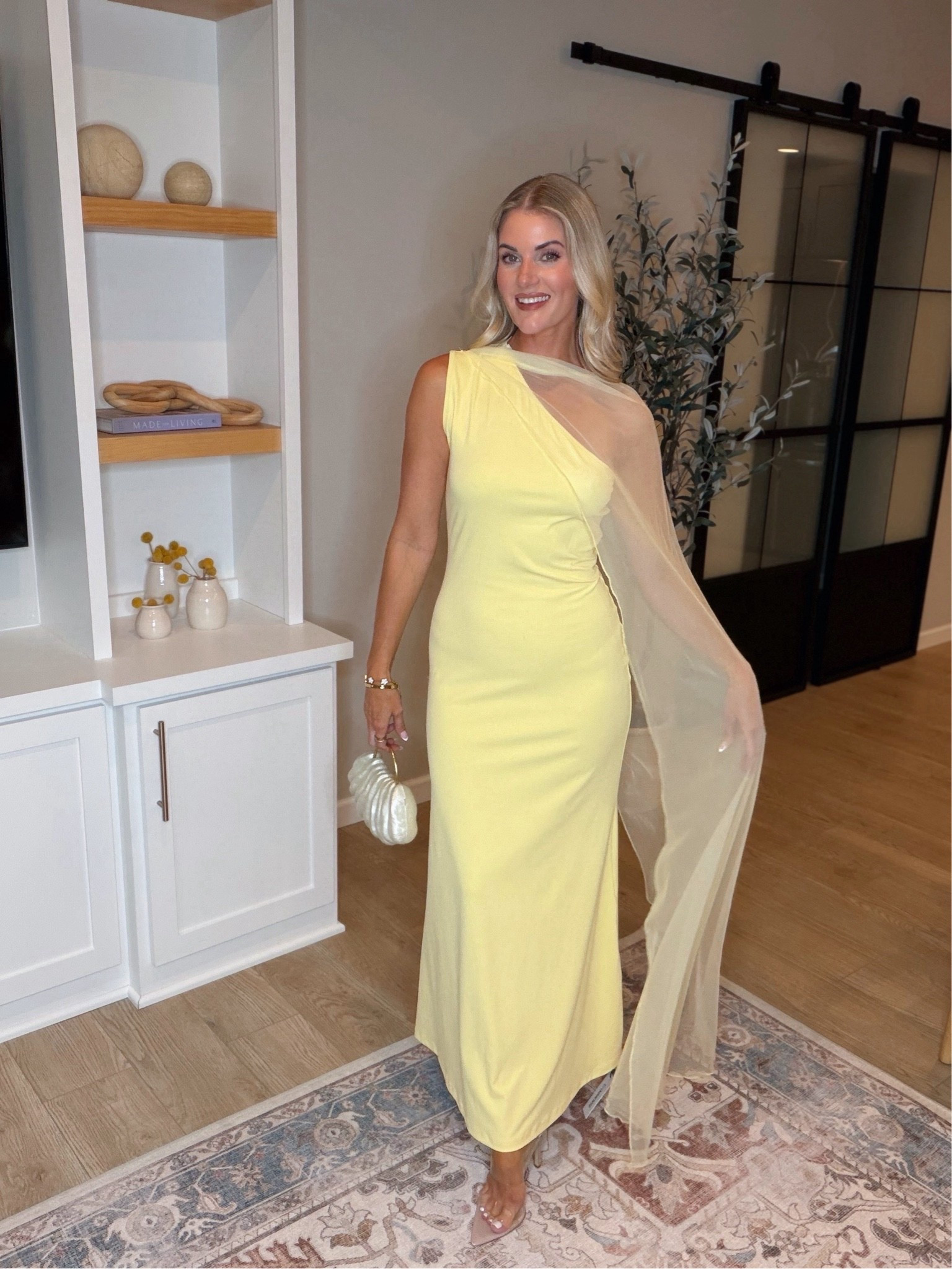 Wedding guest dress, special occasion dress – wearing an extra small and this butter, yellow maxi dress with sheer scarf detail. Take 12% off with code: caitlinzintl_12 at checkout ￼

#LTKSeasonal #LTKootd #LTKSaleAlert