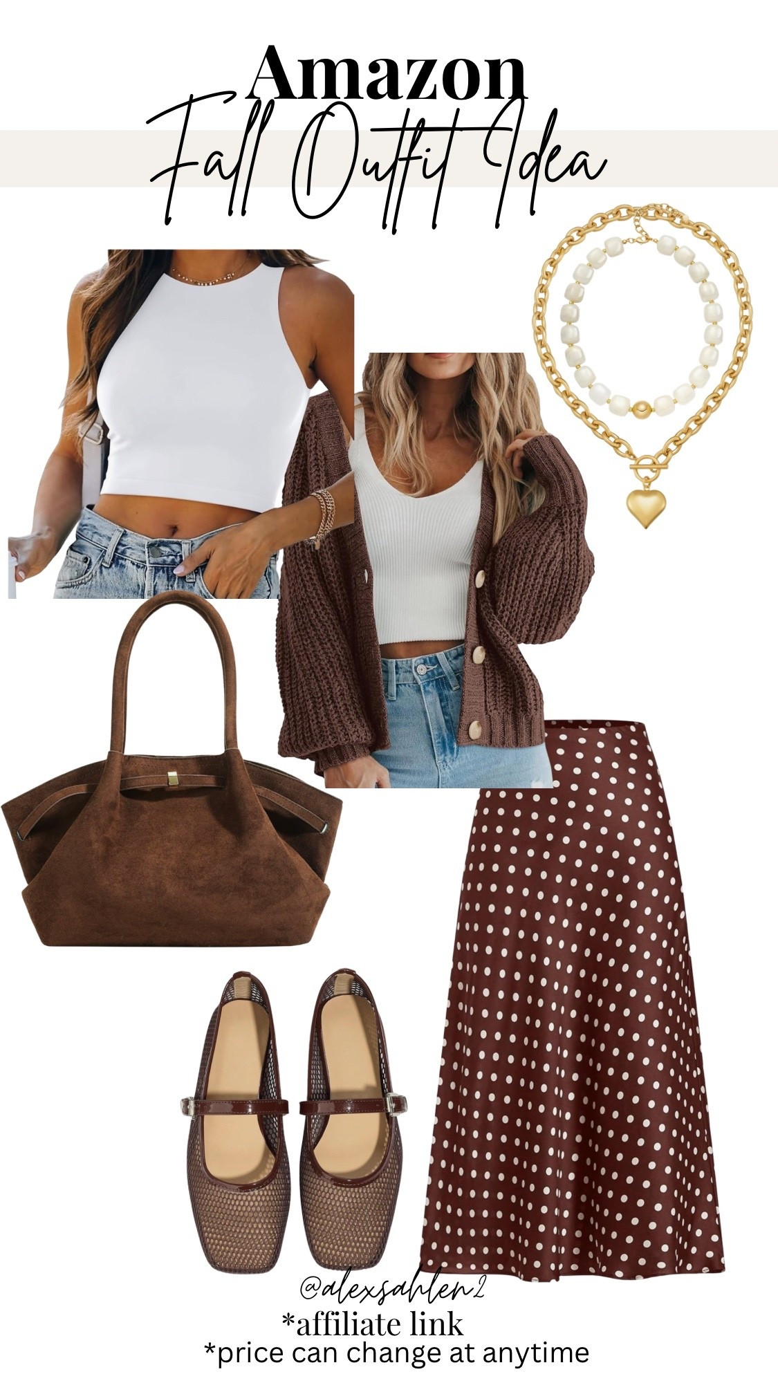 Cute Fall Outfit idea!

Polka dot skirt outfit, fall outfit idea, cardigan outfit idea, Amazon fall outfit idea, fall outfit inspo, fall ootd