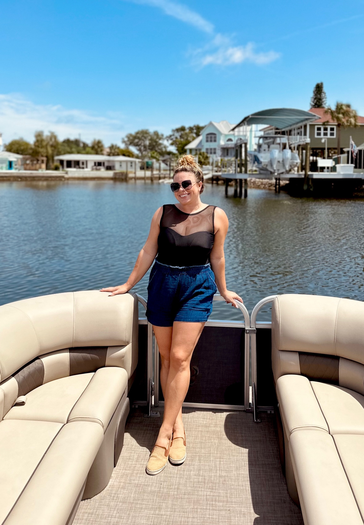 It’s the season of sun rays and boat days!

The mesh top swimsuit was found:
https://www.meetcurve.com/black-mesh-wide-shoulder-one-piece-swimsuit-b-deop089008--7572.html


Boat day
Boat shoes
Swim suit
Summer shorts
Boat shorts
Florida attire
Florida outfit
Florida swim
Florida girl
Florida fashion
Midsize fashion
Midsize style
Midsize swim
#LTKswim #LTKFind

#LTKSeasonal
