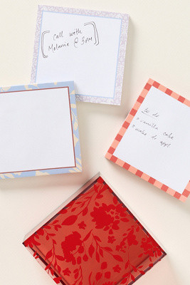 Anthropologie Acrylic Note Block Icons | Anthropologie (US)