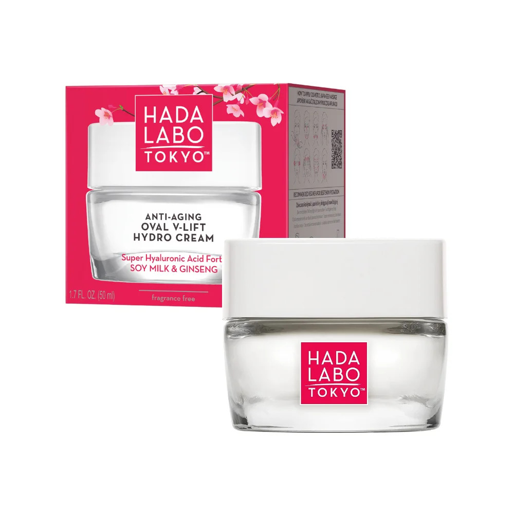 Hada Labo Tokyo Anti-Aging Oval V-Lift Hydro Cream – Moisturizer with Super Hyaluronic Acid, So... | Walmart (CA)