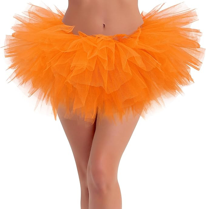 Tutus for Women Adult Tutu Skirts for Women 5 Layers Tulle Skirt Halloween Tutu Womens Tutu Skirt... | Amazon (US)
