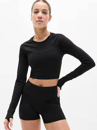 Momentum Flex Crop Top | Athleta