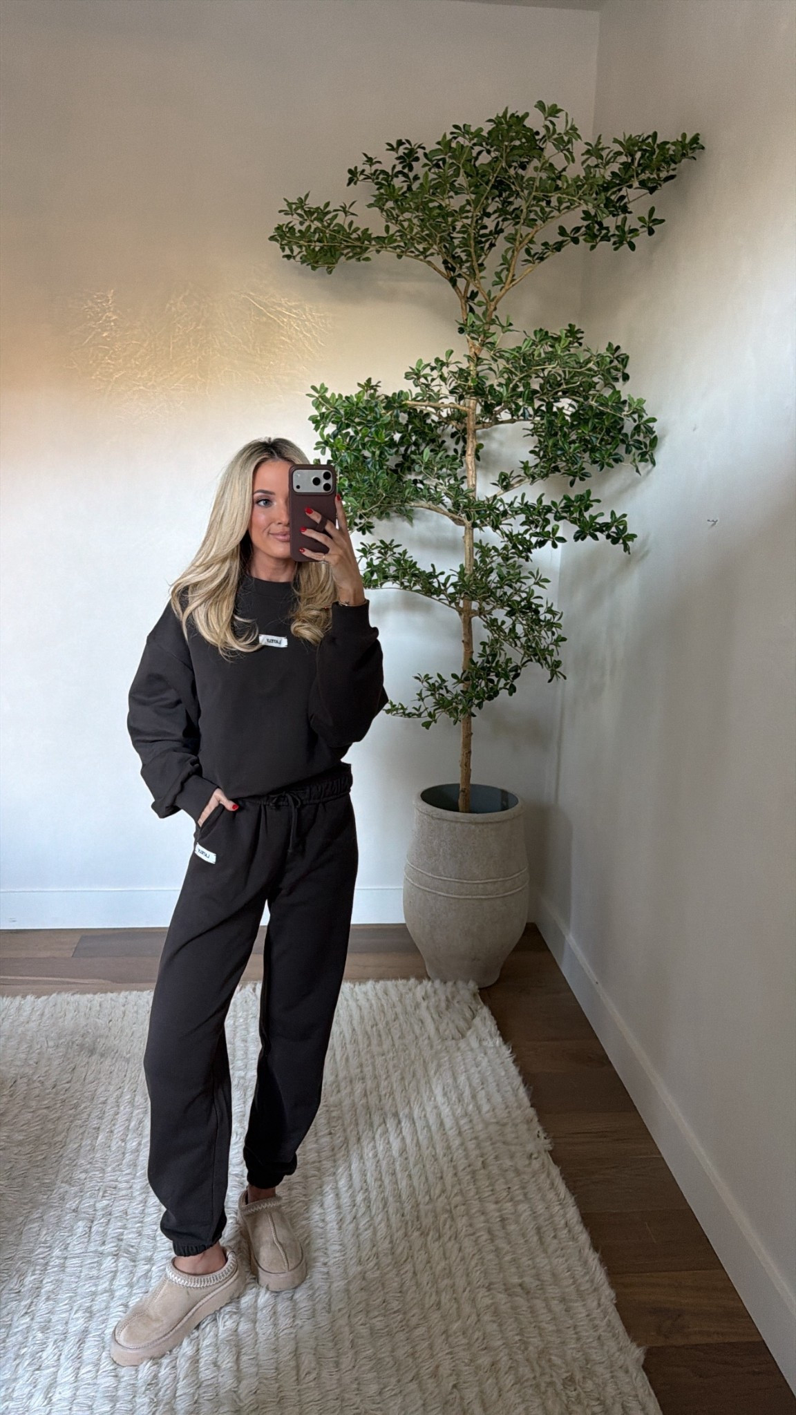 Wearing a S in both!!