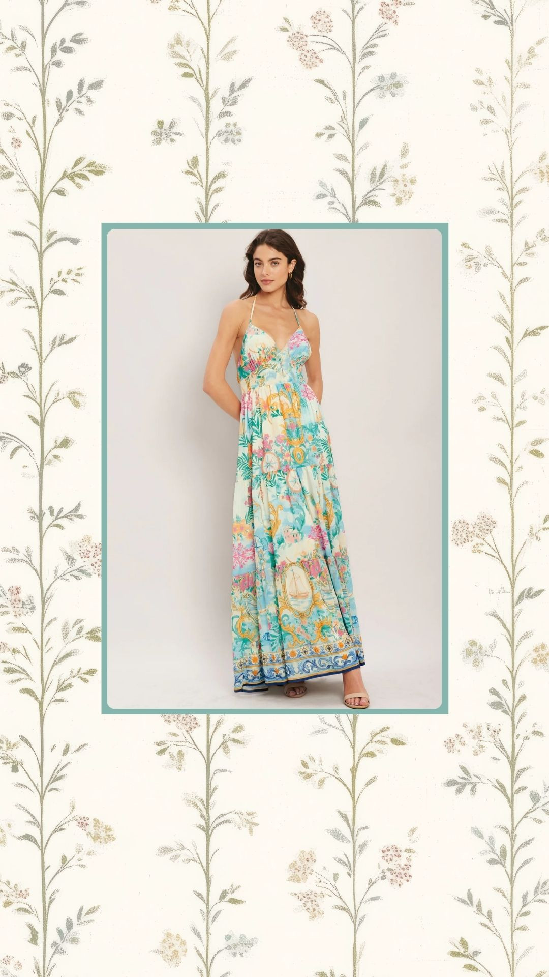 Strongly considering this maxi dress for our beach vacation next month. Love the tropical print and style!

spring outfits 2026, spring dresses, vacation outfits beach, summer outfits, summer dresses 

 #LTKMothersDay #LTKootd #LTKSeasonal