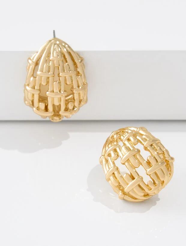 Bound Half Hoop Earrings | Talbots