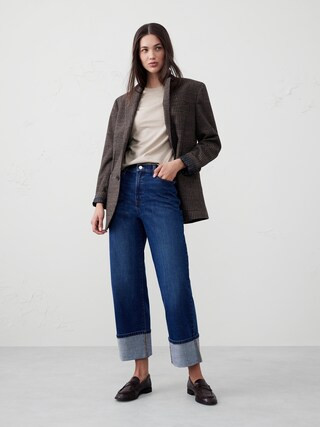 Premium Cotton Fitted T-Shirt | Banana Republic Factory