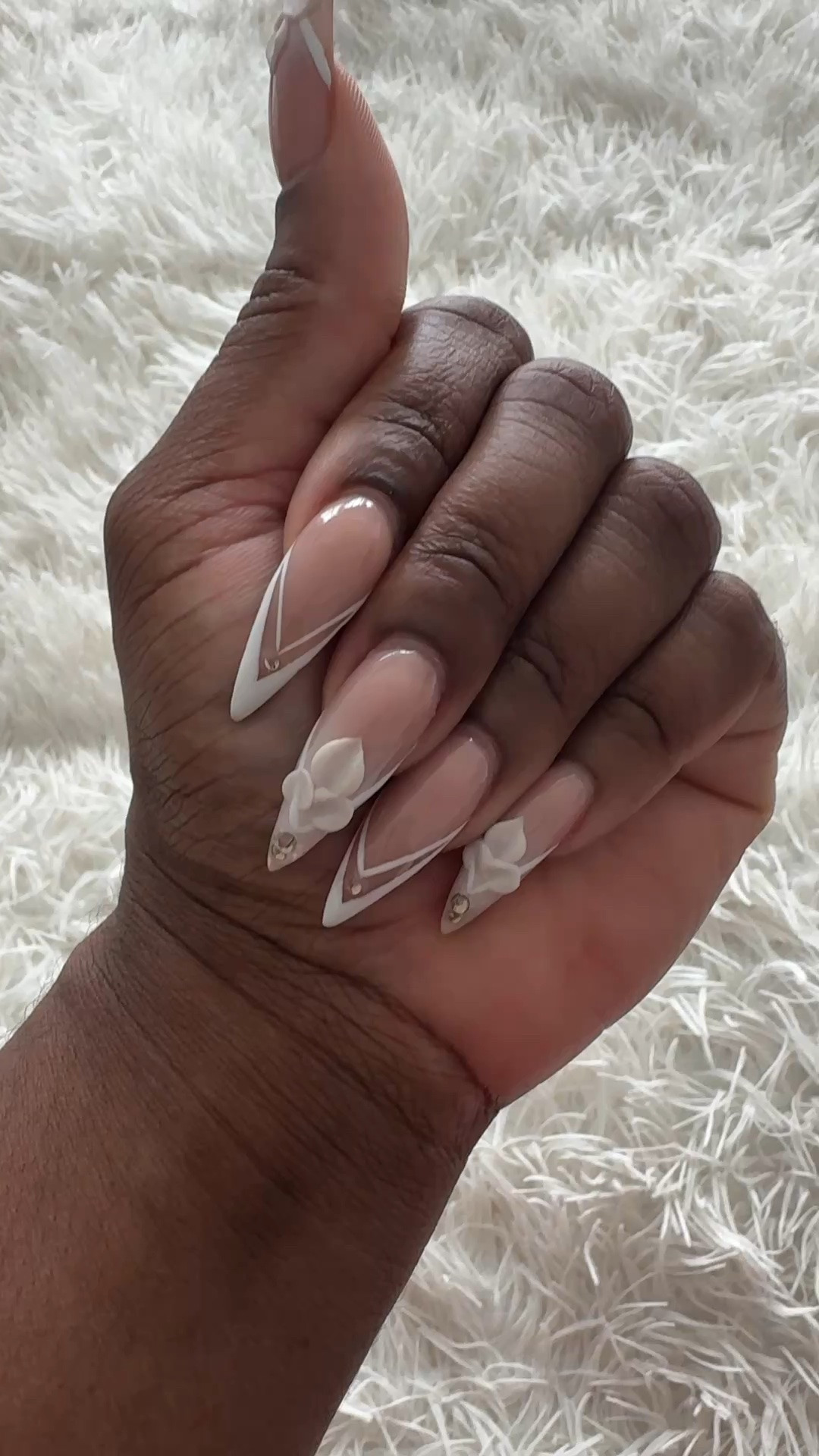 May nails are simple + chic.

Nail ideas, cute nails, stiletto nails, nail inspiration, long nails, white nails

#LTKWedding #LTKWorkwear #LTKdayinmylife