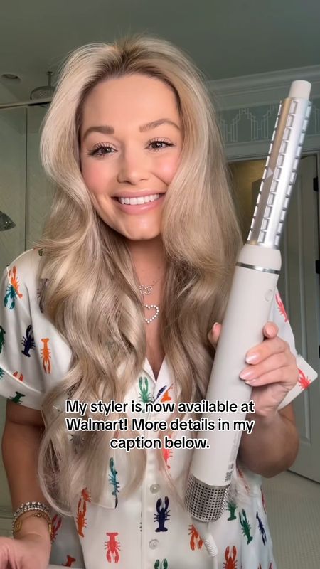 Have you been wanting the salon-quality blowout at the comfort of your own home?! I have been trying to find an affordable option that works with hair extensions and y’all - I found it and it’s under $200! This @SharperImageRevel Multi-Styler 6-in-1 is so easy to use and gives you the smoothest, prettiest hair (AND it cuts my drying time in half)! See my hair transformation go from wet to completely styled in less than 30 minutes (with NO curling iron)! This Airflow Styler is available online at walmart.com and in 167 stores nationwide!

#sharperimage #sharperimagerevel #hairtools #hairstyling



#LTKbeauty