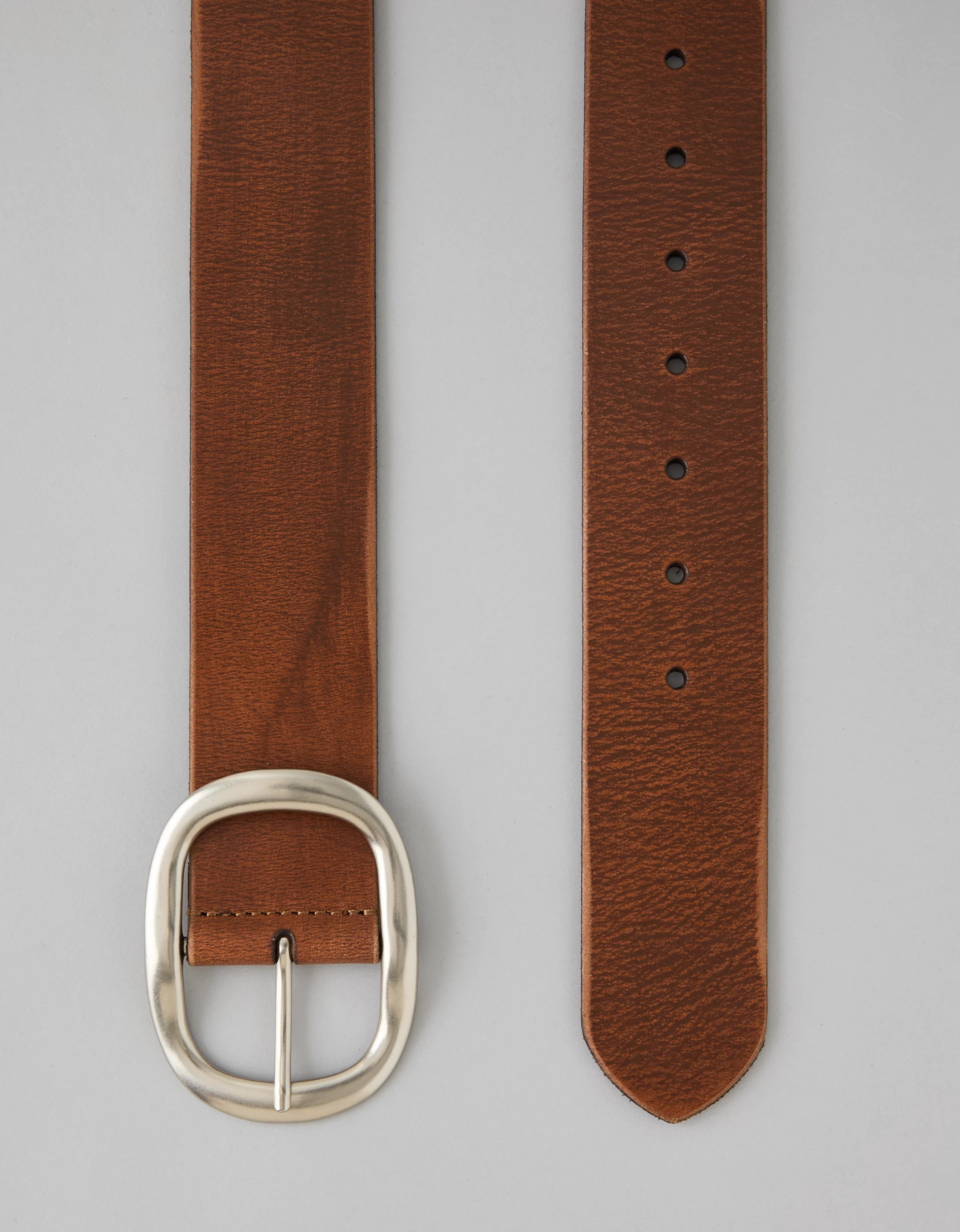 AE Vintage Lived-In Leather Belt | American Eagle Outfitters (US & CA)