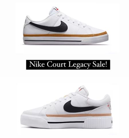 Rare sale on Nike Court Legacy, including platform! 

#LTKGiftGuide #LTKCyberWeek #LTKshoecrush
