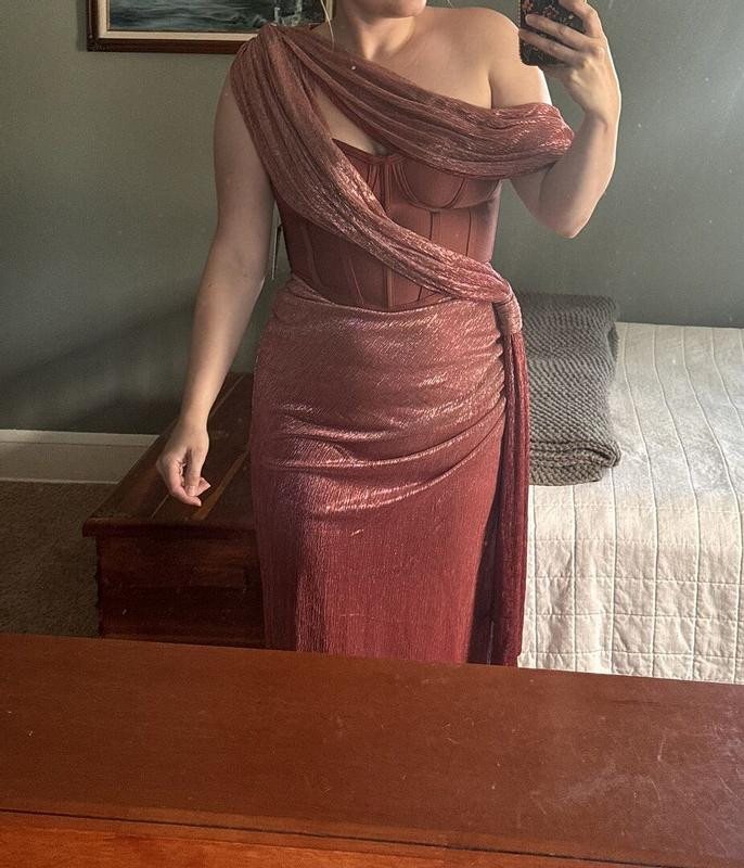 Women's Celestina Draped Maxi Dress | Macy's