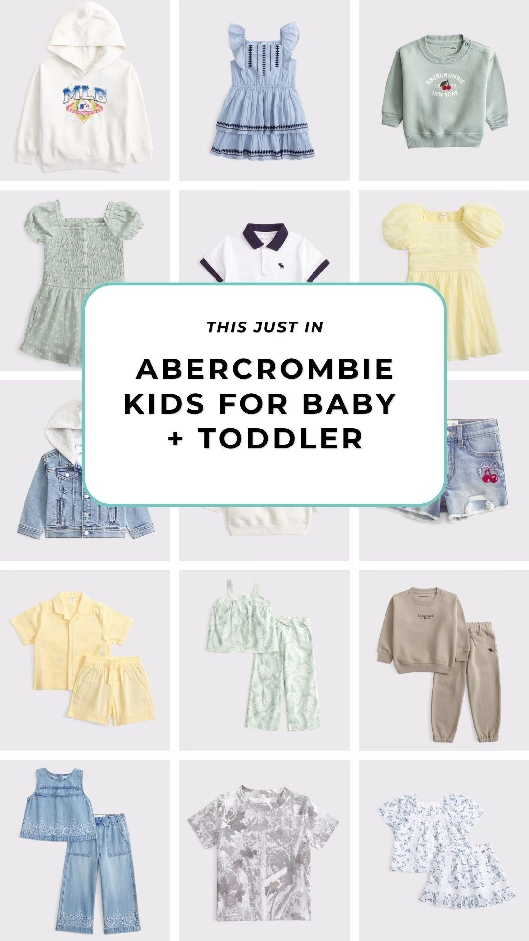 Introducing baby + toddler clothing at Abercrombie Kids! 

#LTKBaby #LTKKids