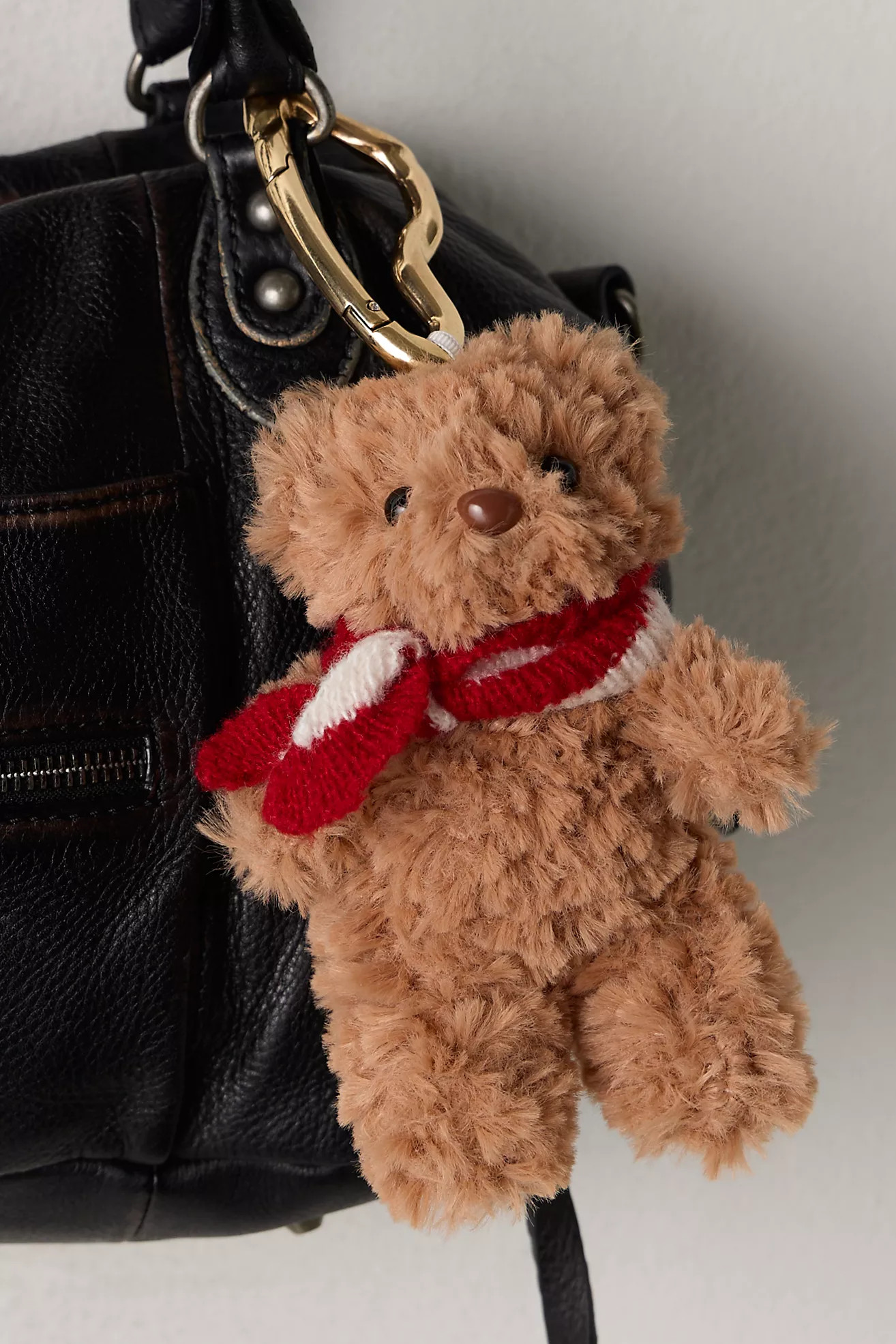 Fuzzy Bear Bag Charm | Free People (Global - UK&FR Excluded)