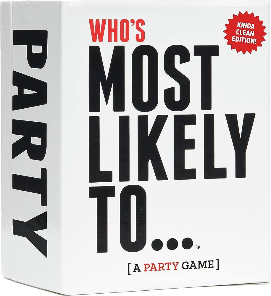 Who's Most Likely to... Kinda Clean Family Edition [A Party Game] | Amazon (US)