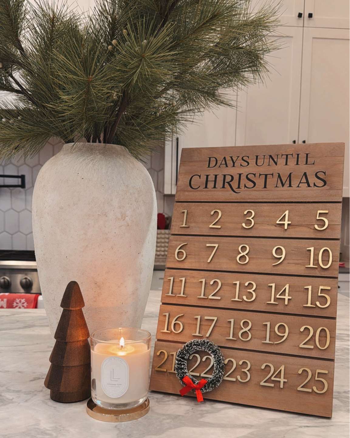 I get so many compliments on this countdown from Target!😍🕯️



#LTKSeasonal #LTKHoliday #LTKHome