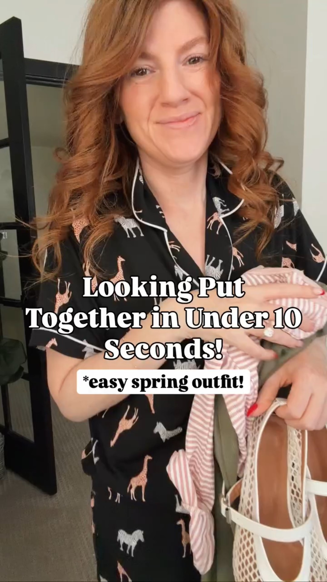 Easy spring outfit that is comfy and cute is my go to… always! 🌸🌼🌷

Comment “SPRING” to get the details. 

These pants are super comfortable and petite friendly! Tee is stretchy and nice quality. Love the scoop back, but you can still wear a regular bra with it. 

I’m 5’2 size 6 wearing size small in top and medium in pants. Shoes fit the to size. 

#SpringOutfit #MomStyle #styleover30 #springlooks #easyoutfit